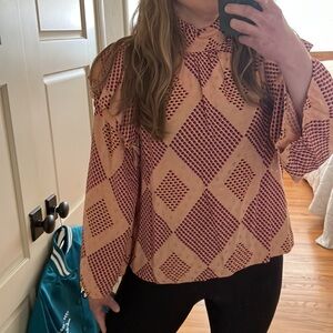 Hofmann Copenhagen Bella Blouse size 40 rent the runway